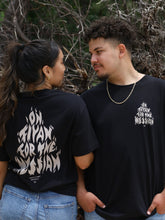 Load image into Gallery viewer, On Fiyah for the Messiah Tshirt - Black
