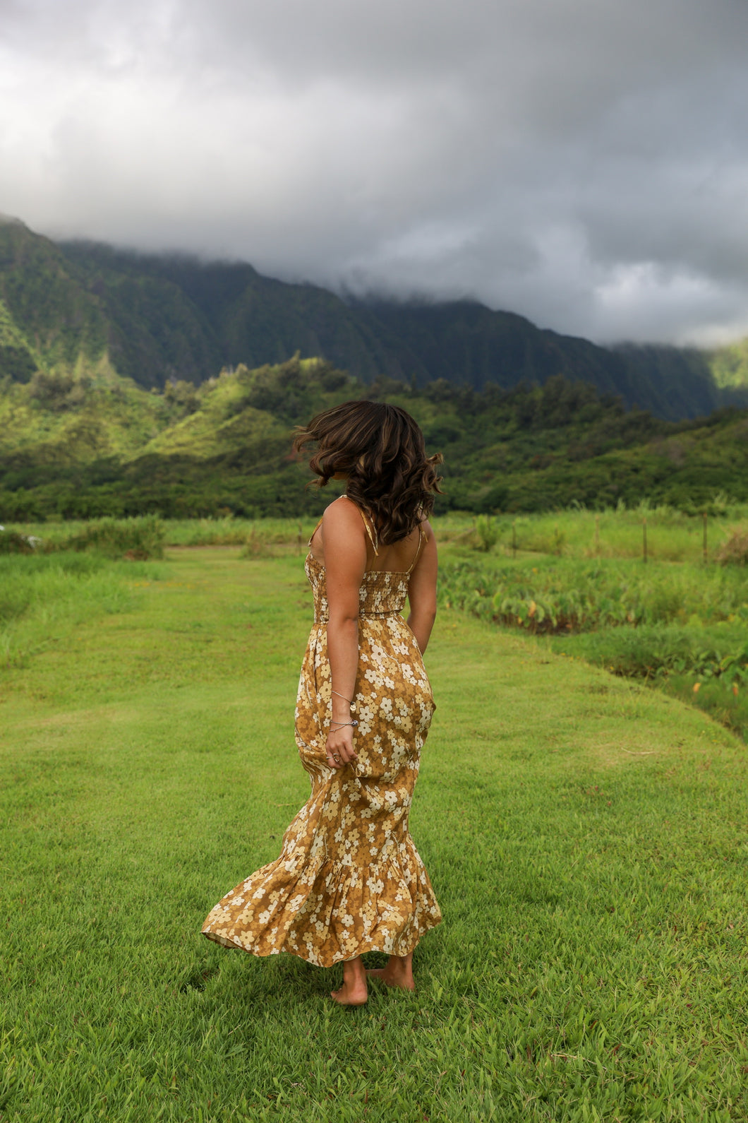 Puakenikeni Blast Long Dress